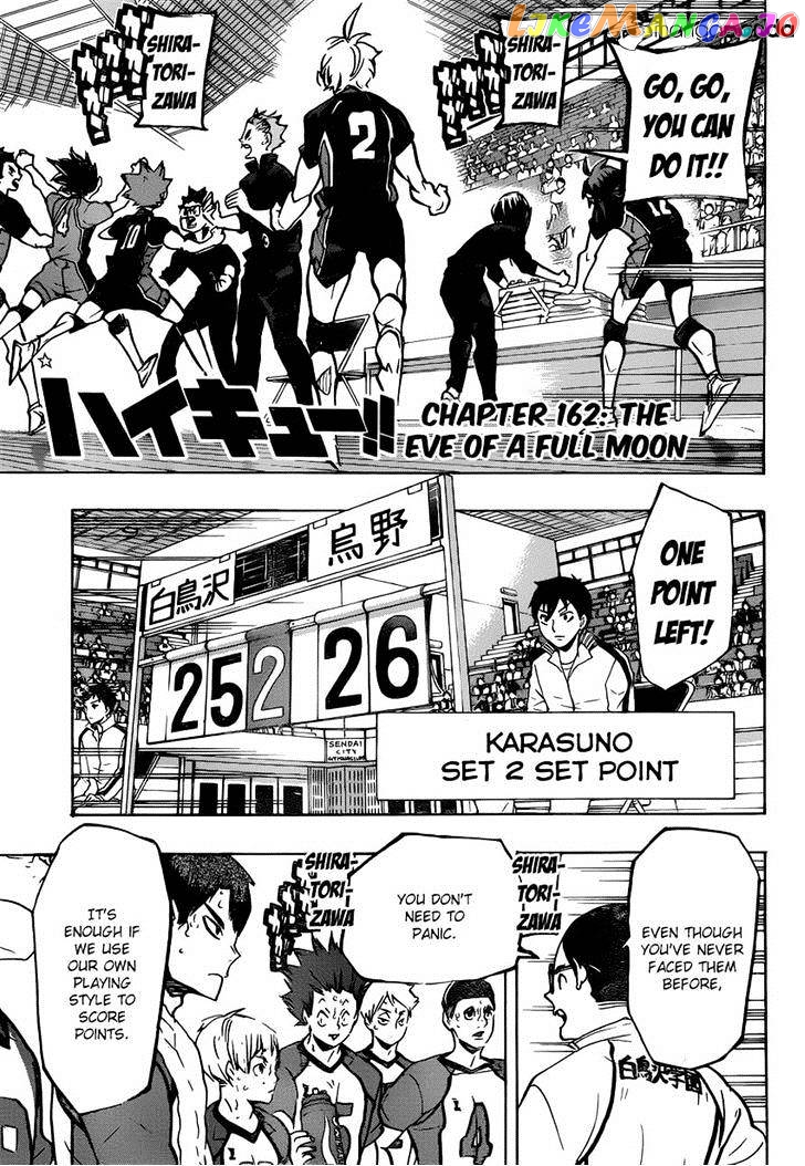 Haikyuu!!, Chapter 162 image 01